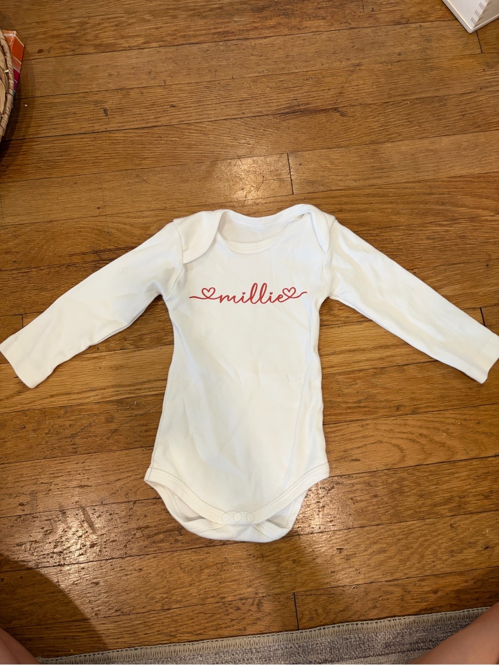 "Millie" Long Sleeved Onesie
